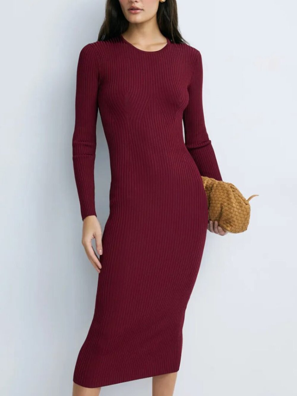 Adam Lippes x RTR Geo Knit Midi Dress size small